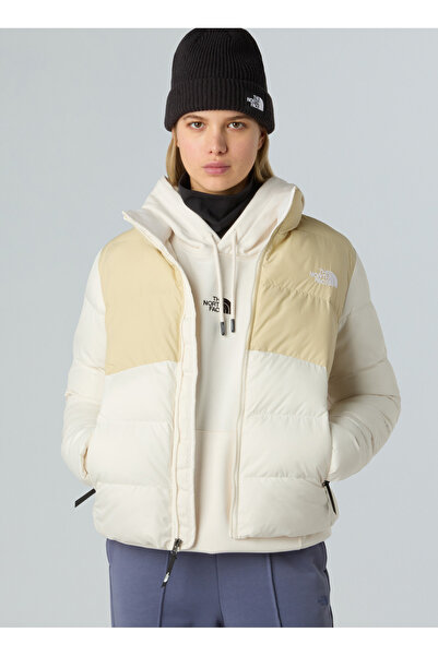 THE NORTH FACE Nf0A89Jdtiu1-W Saikuru Jacket Beige Plain Women's Coat
