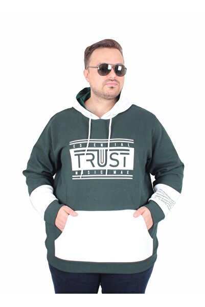 Starbattal Φούτερ με κουκούλα μεγάλου μεγέθους Double Face Trust 25701 NEFTI