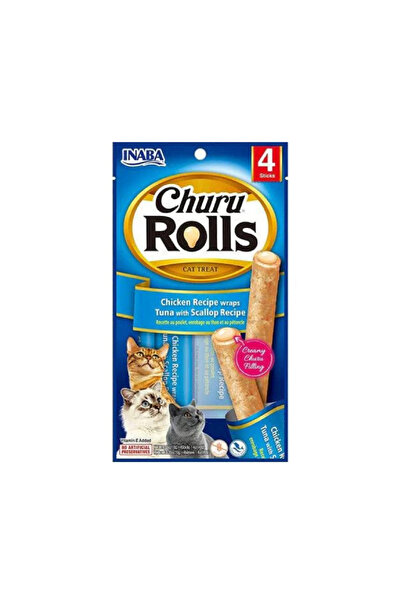 Inaba اينابا مكافآت روال دجاج محشية بكريمة التونة ومحار 4*10غ