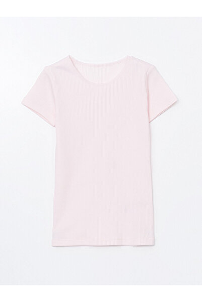 LC Waikiki okrugla kragna Majica za devojčice kratkih rukava