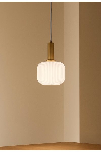 Cristalin Aydınlatma Diva White Tekli 20 cm Avize