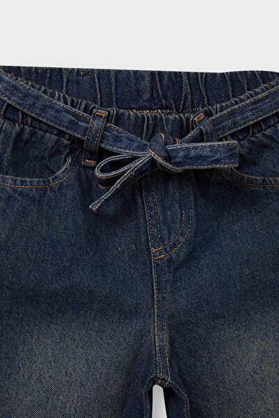 DeFacto Kız Bebek Wide Leg Jean Pantolon G3011A525AU