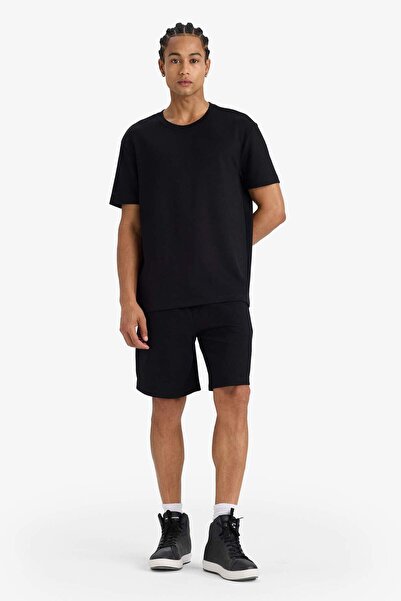 DeFacto Αθλητικό κοντομάνικο μπλουζάκι με στάνταρ εφαρμογή DeFactoFit με στάνταρ εφαρμογή F8389AX25AU