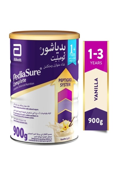 Pediasure بدياشور حليب أطفال غذاء تكميلي بالفانيلا 900 جم