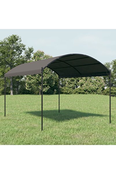 vidaxl مظلة شمسية 3×4 متر لون أنثراسيت