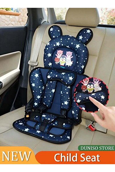 fun zone وسادة مقعد الأطفال المحمولة القابلة للتنفس من Starry Sky، الإصدار ال...