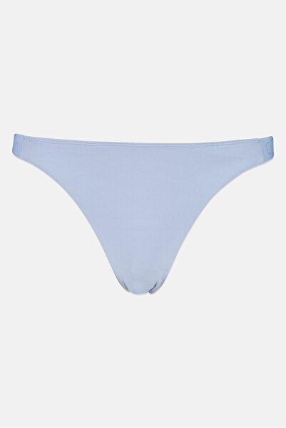 Calvin Klein سروال داخلي نسائي من الدانتيل بشعار العلامة التجارية، أزرق داكن