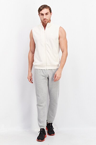 adidas Men Sportswear Fit Sleeveless Outdoor Vest, Cream