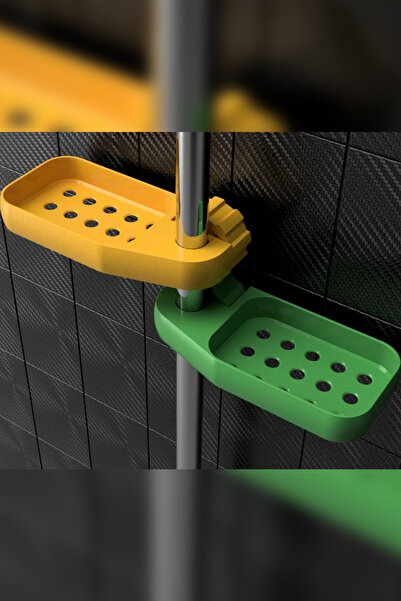 Genç 3D Banyo İçin Sabun ve Şampuanlık – Duş Köşesi Düzenleyici | Pratik ve Ş...