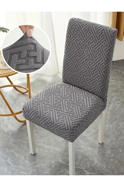 intil Sandalye Kılıfı sandalye Örtüsü anahtar desen sandalye kılıfı lastikli sandalye örtüsü Chair Cover