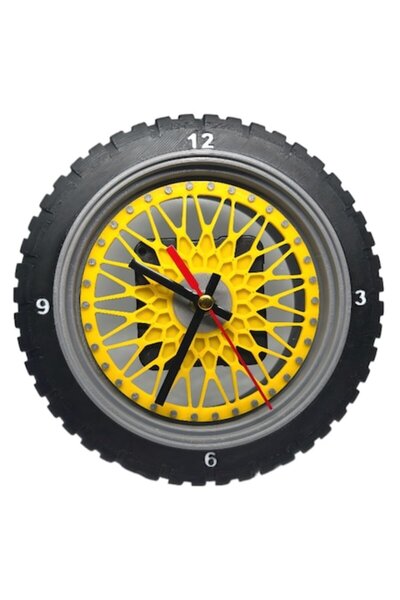 OEM Ceas de birou imprimat 3D în formă de roată cu jantă BBS – Design modern ...