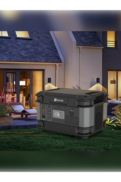 EZVIZ Ps1300 1300w Ups - Taşınabilir Güç Kağnağı - Kamp Karavan Lifepo4 Batar...
