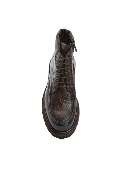 George Hogg Kahverengi Baskılı Erkek Deri Bot