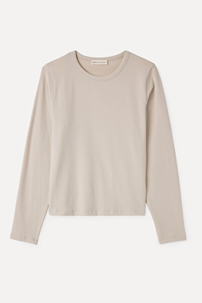 Mudo Crew Neck Long Sleeve T-Shirt