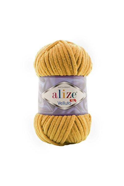 Alize 100 جرام فيلوتو فيلفيت - قطعة واحدة 02 خردل