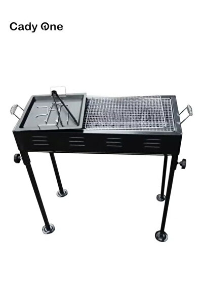 Cady One Freestanding Charcoal Grill Black 58x35x71cm