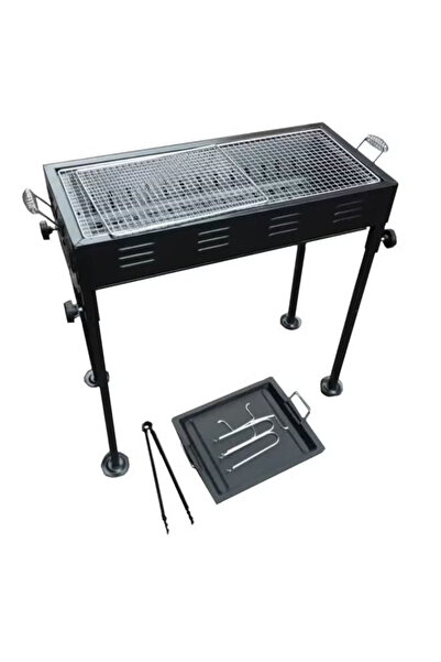 Cady One Freestanding Charcoal Grill Black 58x35x71cm