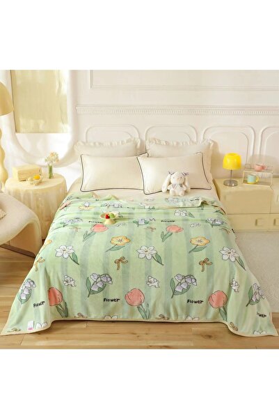 OEM Fluffy cocolino blanket for double bed, minimalist design, practical, fin...