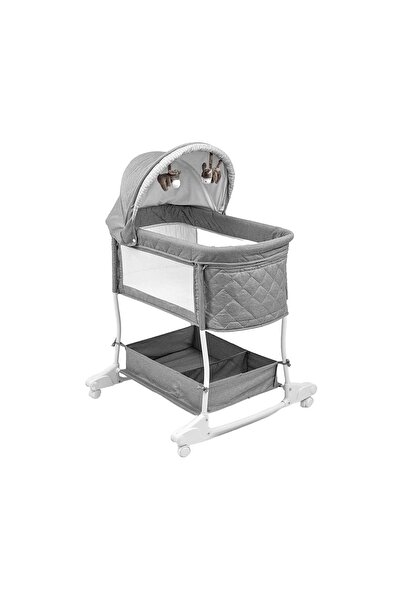 Milly Mally Dream On Stone baby cot with wheels and rocking function, 82 x 72 cm