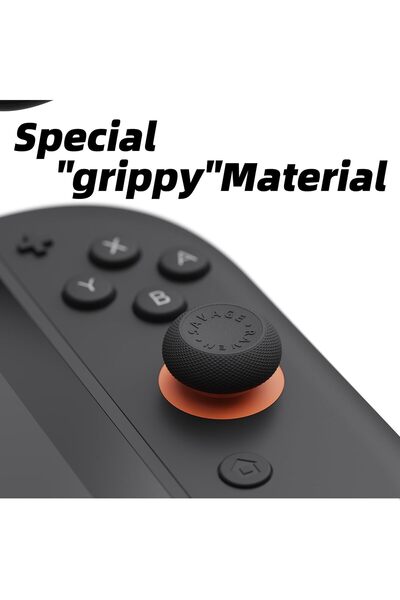 Generic Savage Raven by Skull & Co. Skin, CQC Thumb Grip Set Joystick Cap Analog Stick Cap for Nintendo Swit