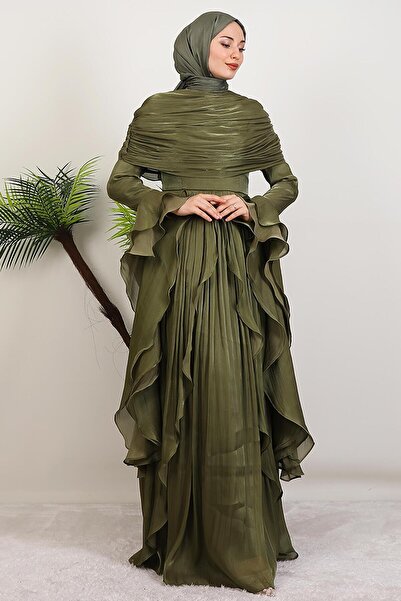 GİYZAMİLA Ebru Yoryo Abiye Haki