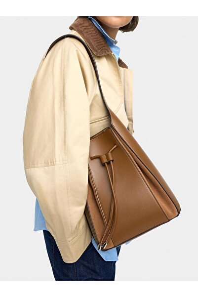 PARFOIS Deri Detaylı Bucket Çanta M