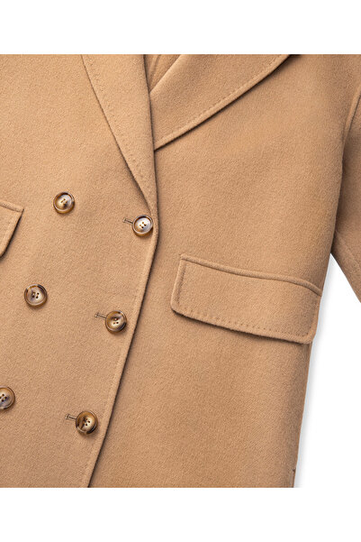 İpekyol Buttoned Double-Breasted Coat