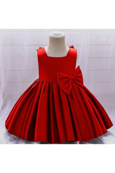 NSMLİFE Kız Bebek Elbise Parti Gelinlik Kız Çocuk Abiye Zarif Prenses Elbise