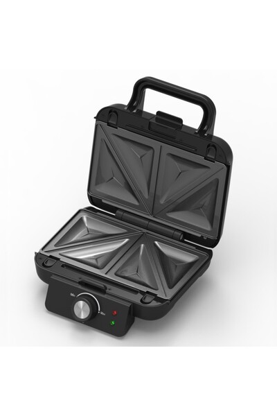 ROHNSON Aparat de sandvișuri R2635 MultiBites, 3 plăci detașabile pentru sandvișuri, grătar și vafe, 22.