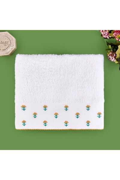 Evidea Prosop de față Soft Urban Delight Braga - Ecru / Muștar - 50x90 cm