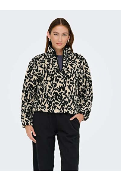 ONLY Onlnew Dallas Dik Yaka Kadın Polar Sweatshirt 15311631