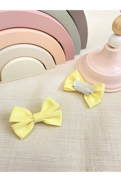 Derinkids Sarı Saçsız Bebek Tokası