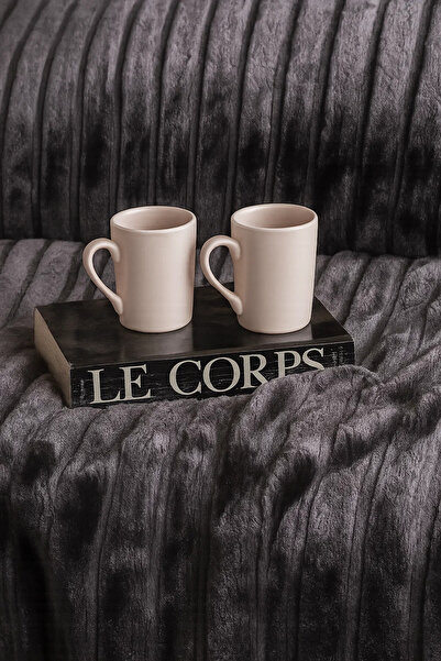 BED LİNE Gentle Blanket 200/220 Anthracite