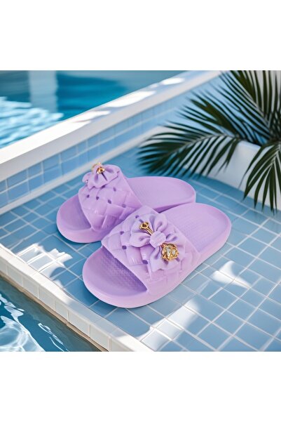 OEM Women's cheerful slippers with a cute pattern, with a platform, made of EVA material, H07-6