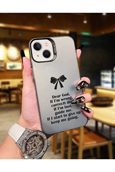 Caseji İphone 15/14 Uyumlu Baskı Desen Kaliteli Telefon Kılıfı MK01A