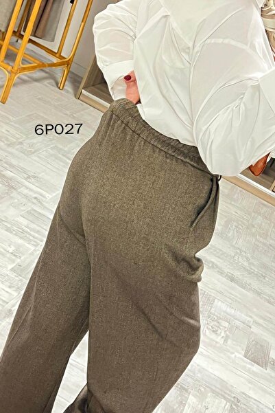 İnce Topuk Prive Series Jacketed Palazzo Suit 6P027