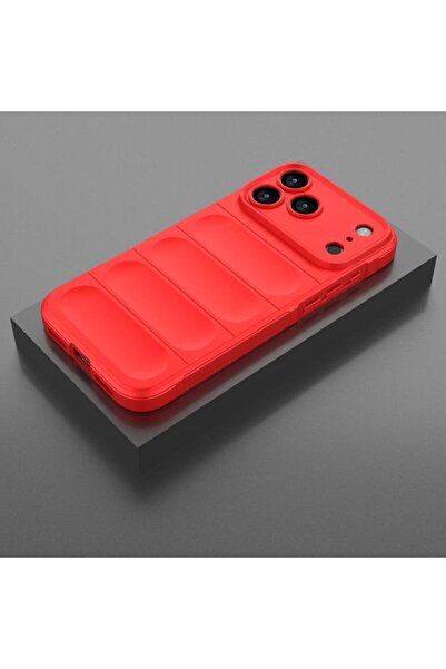 Optim Solution Buffer Silicone Case with Microfiber for Apple iPhone 17 Pro Max, Military-Grade Resistance, Anti-Fi