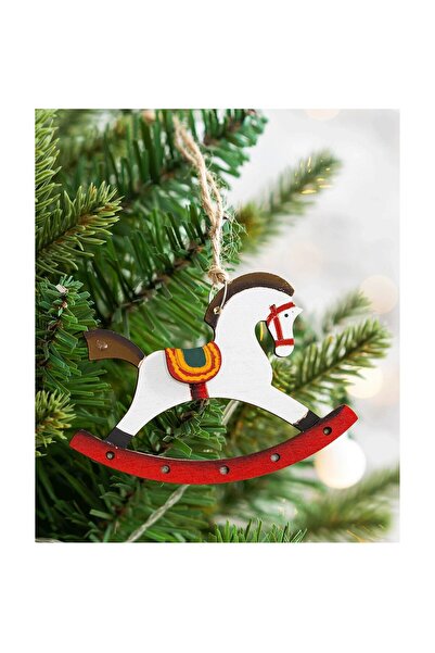 Flippy Set of 14 Christmas Decorations, Tree Ornaments, 5 - 9.5 cm, Wooden, Multicolor