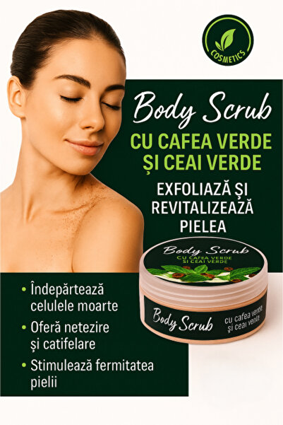 Sapun de Constanta Exfoliant cu Cafea Verde și Ceai Verde - Detox & Revitalizare 250 g