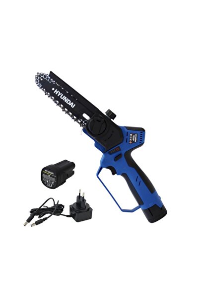 Hyundai HCS186A Akülü Dal Budama Testeresi 16.8V 500W 2x2Ah Li-Ion Çift Akü