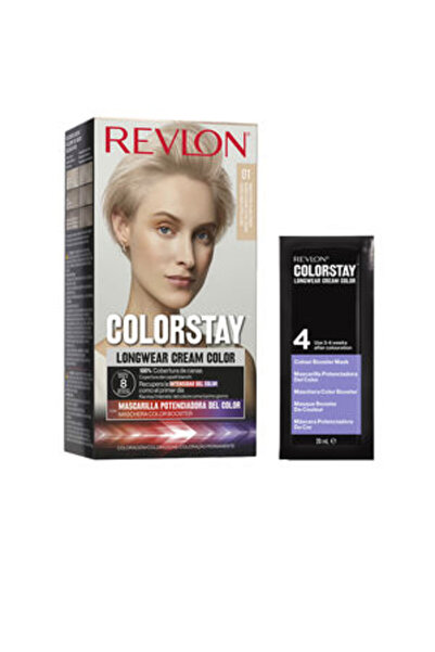 Revlon Color Stay, Permanent Hair Dye, 01 Light Ash Blonde, 165 ml