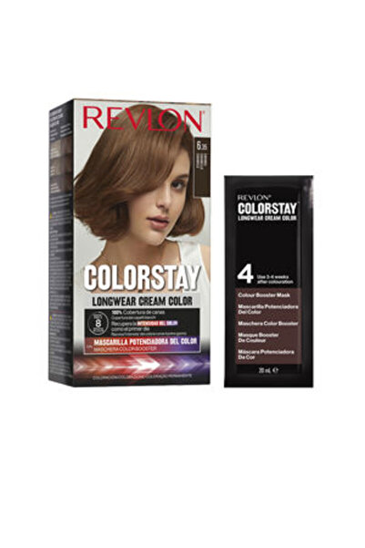 Revlon Colorstay, Vopsea de păr permanentă, 6.35 Caramel, 165 ml