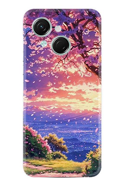 TECNO Spark Go 1 2025 Kılıf Boutique Baskılı Resimli Cennet Pcode -024