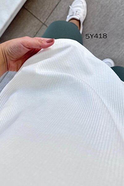 İnce Topuk Basen Gizleyen Ribbed Bamboo Undershirt 5Y418