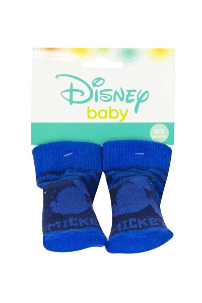 Disney Mickey Mouse Napped baby socks navy blue