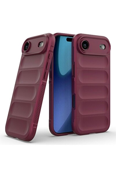 Optim Solution Carcasă din silicon cu buffer din microfibră pentru Apple iPho...