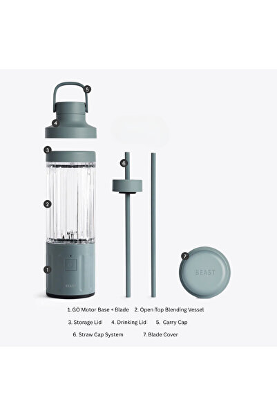 Beast Health Beast 3 Battery Cordless Mighty GO Open Vessel- Mist