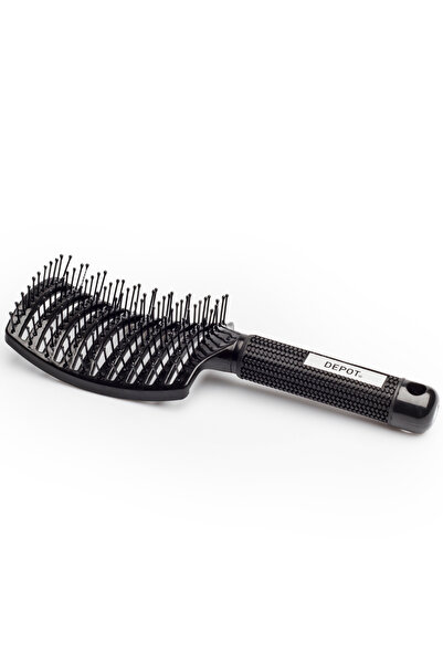DEPOT Accessories No. 725 Vent Hair Brush Black Large Detangle