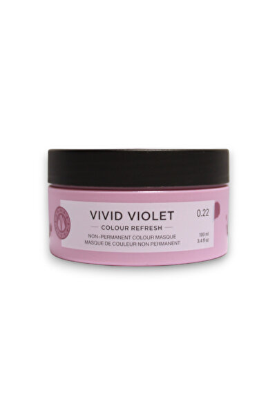 Maria Nila Colour Refresh Vegan Hair Colouring Cream Mask Color Refreshing 0.22 Vivid Violet 100 ml