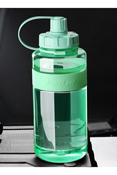 Sport Large Capacity Sports Water Kettle Outdoor with Strap, Straw, High Temperature Resistance,2000ML